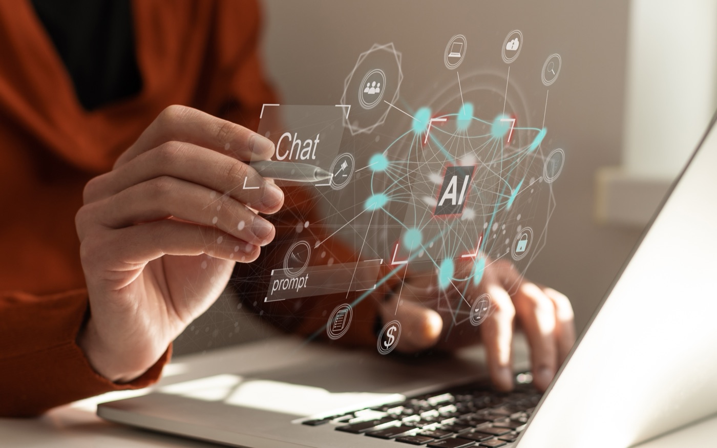 Inteligencia artificial, chat y búsqueda